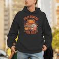 Fully Booked For Fall Books Pumpkin Autumn Thanksgiving Unisex Hoodie