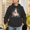 Ghost Reading Book Coquette Bow Halloween Girl Kid Teacher Unisex Hoodie Ghost Reading Book Coquette Bow Halloween Girl Kid Teacher Unisex Hoodie