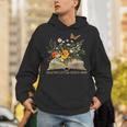Helping Little Minds Grow Floral Book Education SPED Teacher Unisex Hoodie
