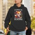 I'd Rather Be Reading Cute Fox Book Lover Reader Bookworm Unisex Hoodie