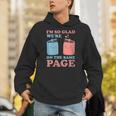 I'm So Glad We'Re On The Same Page Book Lover Writer Unisex Hoodie