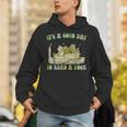 It's A Good Day To Read A Book Shirt Frog Reading Book Unisex Hoodie