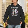 It's Not Hoarding If It's Books ShirtDragon Reading Book Unisex Hoodie