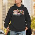 Just One More Chapter Book Lovers Reading Teacher Unisex Hoodie