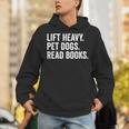 Lift Heavy Pet Dogs Read Books Gym Workout Weight Lifter Unisex Hoodie Lift Heavy Pet Dogs Read Books Gym Workout Weight Lifter Unisex Hoodie