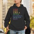 Live Life Like a Book Florida Would Ban LGBTQ Rainbow Flag Unisex Hoodie