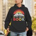 Take A Look It's In A Book Reading Book Vintage Rainbow Unisex Hoodie