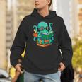 Octopus Reading Book Reading Bookworm Reader Unisex Hoodie Octopus Reading Book Reading Bookworm Reader Unisex Hoodie