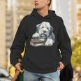 Old English Sheepdog Books Reading Dog Breed Graphic Unisex Hoodie