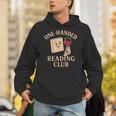 One-Handed Reading Club Smutty Book Lover Unisex Hoodie