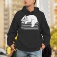 Polar Bear Reading Book Pajama Sleep Unisex Hoodie