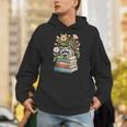 Raccoon Books Reading Flowers Unisex Hoodie Raccoon Books Reading Flowers Unisex Hoodie