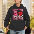 Read Your Heart Out Cute Reading Book Lover Unisex Hoodie Read Your Heart Out Cute Reading Book Lover Unisex Hoodie