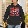 Read Your Heart Out Valentine Reading Book Kid Teacher Unisex Hoodie