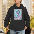 The Reader Retro Reading Skeleton Books Flowers Tarot Card Unisex Hoodie The Reader Retro Reading Skeleton Books Flowers Tarot Card Unisex Hoodie