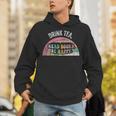 Retro Vintage Drink Tea Read Books Be Happy Reading Unisex Hoodie