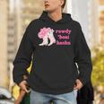 Rowdy 'Bout Books Cowboy Lovers Unisex Hoodie