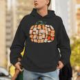 Thanksgiving Fall Books Pumpkins Vintage Library Teacher Kid Unisex Hoodie