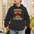 History Education Is Freedom Books Black History Unisex Hoodie History Education Is Freedom Books Black History Unisex Hoodie