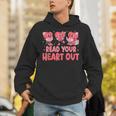 Valentine Day Book Read Your Heart Out Lovers Teacher Kids Unisex Hoodie Valentine Day Book Read Your Heart Out Lovers Teacher Kids Unisex Hoodie
