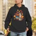 Vintage Books Tea Lovers Fall Autumn Leaves And Pumpkins Unisex Hoodie Vintage Books Tea Lovers Fall Autumn Leaves And Pumpkins Unisex Hoodie