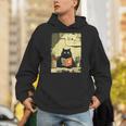 Vintage Japanese Cat Book Lovers Librarian Cat Dad Teacher Unisex Hoodie Vintage Japanese Cat Book Lovers Librarian Cat Dad Teacher Unisex Hoodie