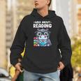 Wild About Reading Book Lover Hippo Unisex Hoodie