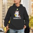 Women's Reading Is Lit Unicorn Library English Teacher Book Lover Unisex Hoodie Women's Reading Is Lit Unicorn Library English Teacher Book Lover Unisex Hoodie