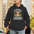 Women's Wild About Reading Book Reader Lion Zoo Animals Kids Unisex Hoodie