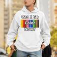 Adult Coloring Book Can I Go Color Now Women Men Adults Premium Tri-Blend Unisex Hoodie