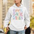 Book Fair Vibes Groovy Retro Reading Unisex Hoodie Book Fair Vibes Groovy Retro Reading Unisex Hoodie