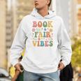 Book Fair Vibes Groovy Retro School Reading Nostalgic Unisex Hoodie Book Fair Vibes Groovy Retro School Reading Nostalgic Unisex Hoodie