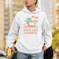 Book Girl Summer Book Reading Retro Sunset Unisex Hoodie Book Girl Summer Book Reading Retro Sunset Unisex Hoodie