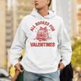 All Booked For Valentines Bow Heart Book Lover Valentine Day Unisex Hoodie All Booked For Valentines Bow Heart Book Lover Valentine Day Unisex Hoodie