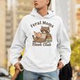 Bookish Feral Moms Book Club Raccoon Mother's Day Bookworm Unisex Hoodie Bookish Feral Moms Book Club Raccoon Mother's Day Bookworm Unisex Hoodie