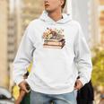 Booktrovert Vintage Wildflowers Books For Book Lovers Unisex Hoodie
