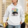 Cat Meme I Like Cats And Books And Maybe Three People Unisex Hoodie