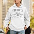 Chapter 30 A Literary Milestone 30th Birthday Book Lover Unisex Hoodie