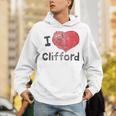 Clifford The Big Red Dog I Heart Clifford Childrens Books Unisex Hoodie