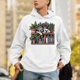 Cosy Sloth In Bookshelf With Plants Unisex Hoodie
