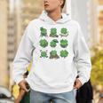 Cute Shamrock Reading St Patricks Day Teacher Book Lovers Unisex Hoodie Cute Shamrock Reading St Patricks Day Teacher Book Lovers Unisex Hoodie