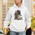 Dog Book Flower Unisex Hoodie Dog Book Flower Unisex Hoodie
