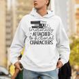Emotionally Attached To Fictional Characters Banned Books Unisex Hoodie