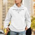 Emotionally Recovering From a Book Subtle Book Lover Unisex Hoodie