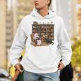 Ghost Reading Book Cat Lover Halloween Reading Enthusiast Unisex Hoodie