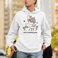Goose With Books Cute Bookworm Reader Unisex Hoodie