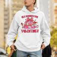 Groovy All Booked For Valentines Books Pink Coquette Bow Unisex Hoodie Groovy All Booked For Valentines Books Pink Coquette Bow Unisex Hoodie