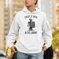 Halloween Skeleton Pun Book Lover Library Joke Unisex Hoodie