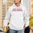 Hot Girls Read Books Book Lovers Unisex Hoodie