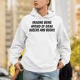Imagine Being Afraid Of Drag Queens And Books Premium Unisex Hoodie